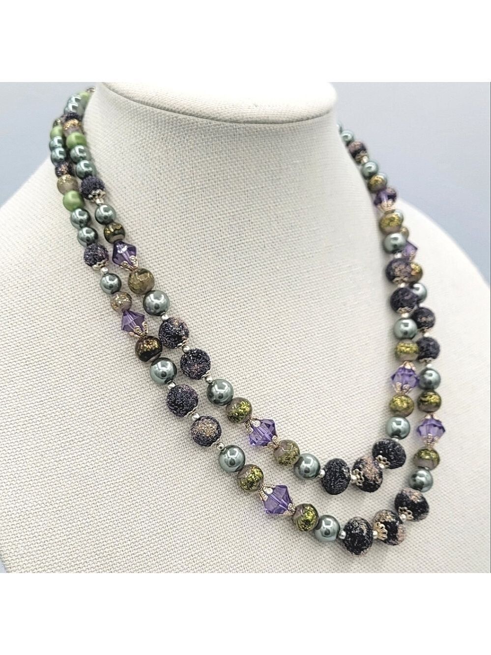Vintage Necklace Japan Bead #1860